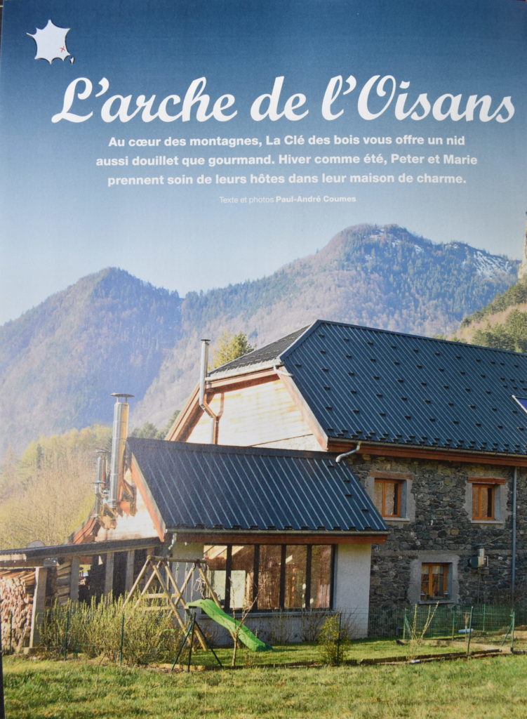 Clé des Bois chambres d'hôtes Bourg d'Oisans